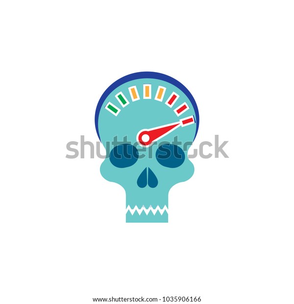 Speed Skull Logo Icon\
Design