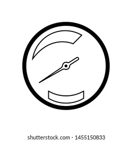 speed  speedometer logo icon graphic design template vector