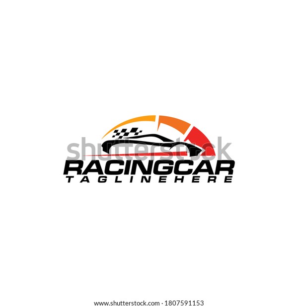 Speed Sport Car\
Racing Logo Template\
Vector