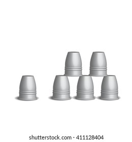 Speed Stacks Cups Stacking Sport Flying Cup Game with six stainless classic cups set,3d Vector illustration. 