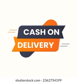 speed style cash on delivery label