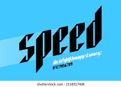 Kleinbuchstaben, Buchstaben und Zahlen, Vektorgrafik
