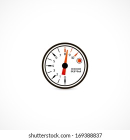 Speed, tachometer icon