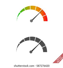 Speed Test Arrow Vector Icon