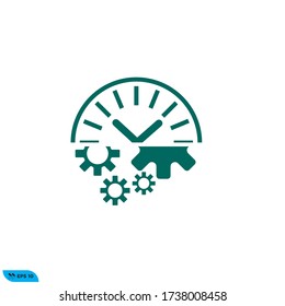 speed test icon design vector illustration template