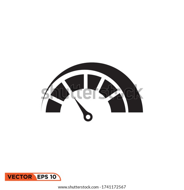 speed test\
icon design vector illustration\
template