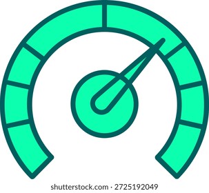 Icono de prueba de velocidad símbolo de arte signo