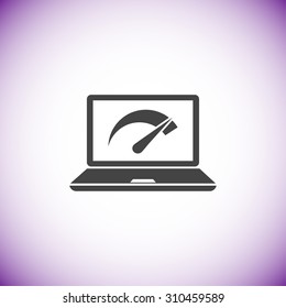speed test laptop icon