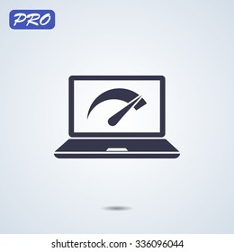 speed test laptop icon
