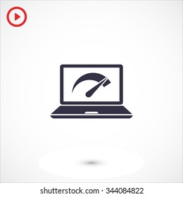 speed test laptop icon