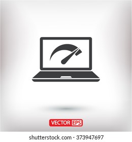 Speed Test Laptop  Icon