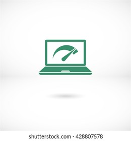 speed test laptop icon