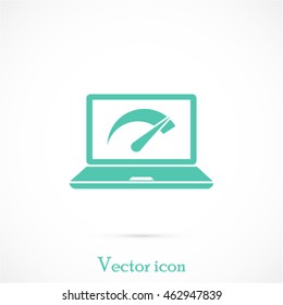speed test laptop icon