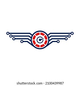 Speed Test Logo can be use for icon, sign, logo and etc