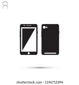 Speed test phone  icon