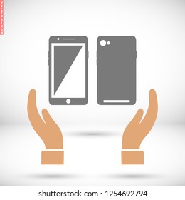 Speed test phone  icon