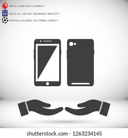 Speed test phone  icon