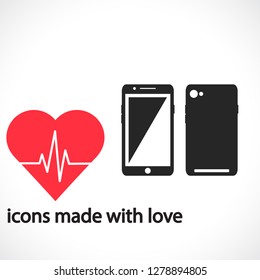 Speed test phone  icon