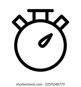 speed timer icon or logo isolated sign symbol vector illustration - high quality black style vector icons