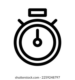 speed timer icon or logo isolated sign symbol vector illustration - high quality black style vector icons