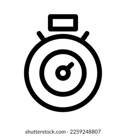 icono del temporizador de velocidad o logotipo símbolo de signo aislado ilustración del vector - iconos vectoriales de estilo negro de alta calidad