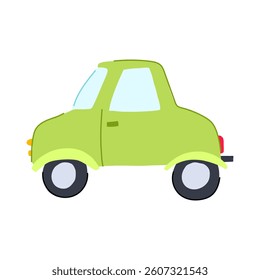 speed toy car cartoon. collectible vintage, remote control, model fast speed toy car sign. isolated symbol vector illustration