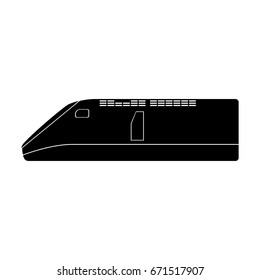 Speed train icon .