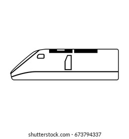 Speed train icon .