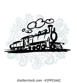 Speed Train, Sketch For Your Design