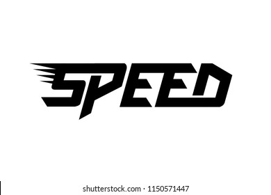 Speed typography design vector, for t-shirt, poster and other uses