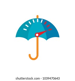 Speed Umbrella Logo Icon Design