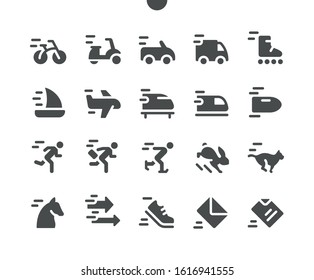 Speed v2 UI Pixel Perfect Well-crafted Vector Solid Icons 48x48 Ready for 24x24 Grid for Web Graphics and Apps. Simple Minimal Pictogram