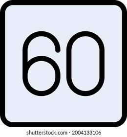 speed vector color line icon