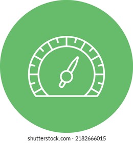 Icono de vector de velocidad. Se puede usar para imprimir, móviles y aplicaciones web.