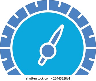 Icono de vector de velocidad. Se puede usar para imprimir, móviles y aplicaciones web.