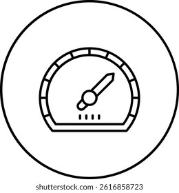 Speed vector icon. Can be used for printing, mobile and web applications.