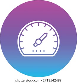 Icono de Vector de velocidad. Se puede utilizar para aplicaciones de impresión, móviles y de Web.