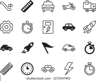speed vector icon set such as: brake, pointer, red, high, spacecraft, bike, label, walkway, stairway, office, climate, storm, people, track, wind, forecast, alien, truck, service, send, escalator