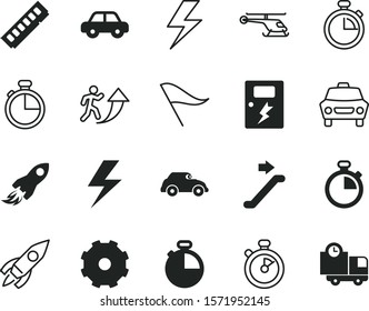 speed vector icon set such as: figure, economy, profit, trucking, new tire, alien, rim, chip, board, slot, side, rally, pc, shipping, card, luxury, storage, tyre, flag, escalate, stairway, commercial