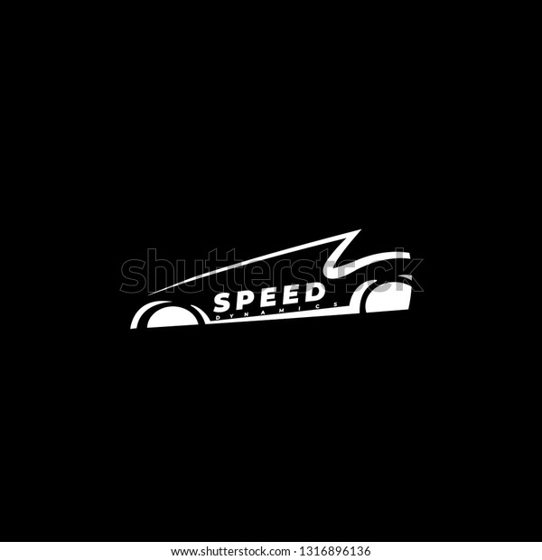 Speed vector\
logo. Car vector logo. Racing\
logo