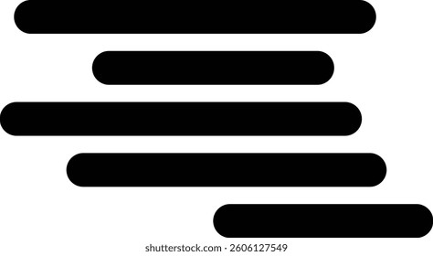 Speed vertical lines icon in flat. Vector for apps or web fast effect Manga and comic motion effect Simple textured streak. burst Flash light ray blast isolated on transparent background