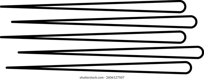 Speed vertical lines icon in line. Vector for apps or web fast effect Manga and comic motion effect Simple textured streak. burst Flash light ray blast isolated on transparent background