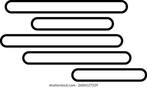 Speed vertical lines icon in line. Vector for apps or web fast effect Manga and comic motion effect Simple textured streak. burst Flash light ray blast isolated on transparent background