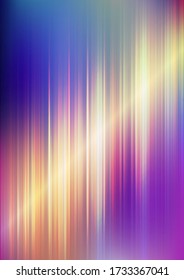 Speed vertical lines on colorful background. Vector Eps10