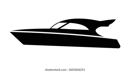 speedboat icon symbol vector design