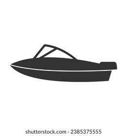 speedboat icon vector illustration design