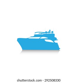 speedboat vector