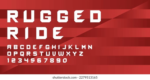 Speeding Up with Modern Racing Font