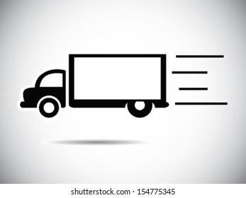 Speeding Truck - Deliver Package