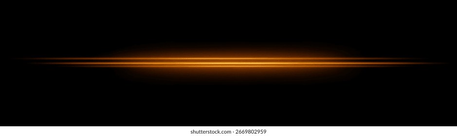Speedline. Tres haces brillantes paralelos con transiciones borrosas. El efecto de movimiento crea una sensación de aceleración y energía en un diseño simétrico.